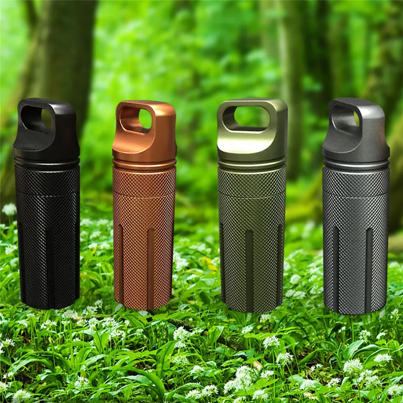 Capsule Waterproof Hike Box Survive Seal Trunk Container Holder Camp Medicine Pill Outdoor Bottle Camping Equipment
Capsule Waterproof Hike Box Survive Seal Trunk Container Holder Camp Medicine Pill Outdoor Bottle Camping Equipment