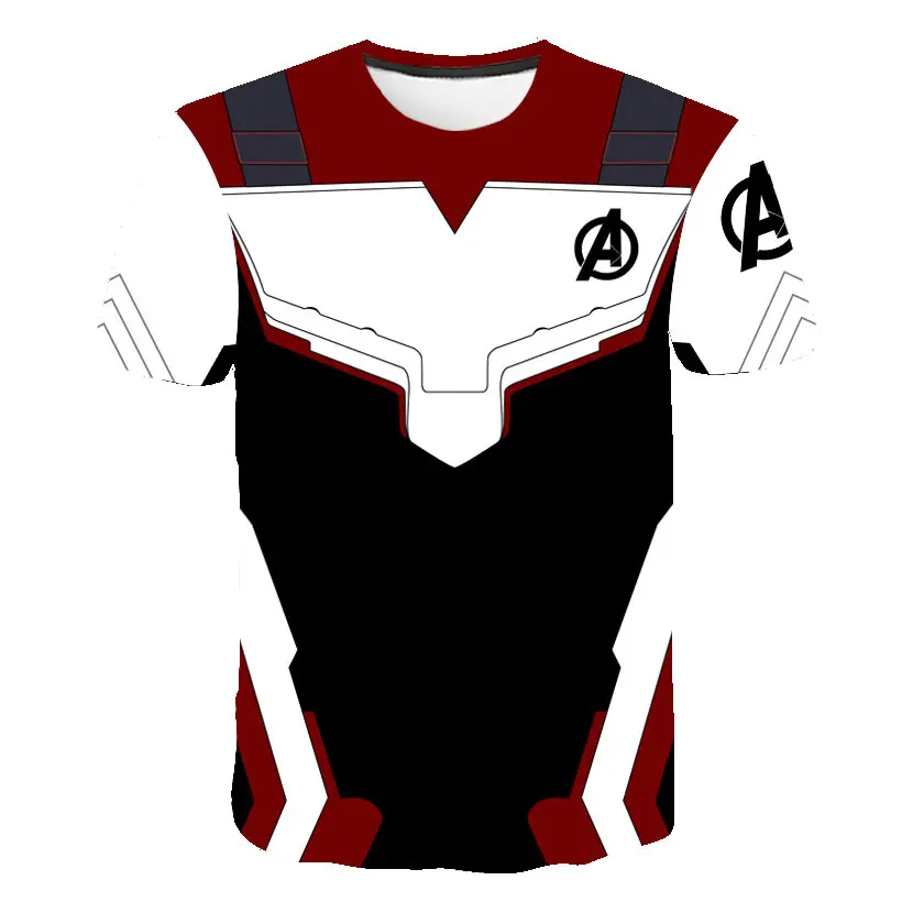 Avengers Endgame Quantum Realm Cosplay 3D Printed T-shirts Unisex Compression Fitness Quick Dry T shirts Summer Superhero Tees
Avengers Endgame Quantum Realm Cosplay 3D Printed T-shirts Unisex Compression Fitness Quick Dry T shirts Summer Superhero Tees