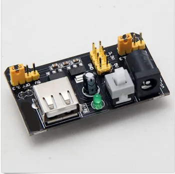 MB-102:Breadboard Power Supply Module 5 V / 3.3 V output / Dc voltage regulator module lzx
MB-102:Breadboard Power Supply Module 5 V / 3.3 V output / Dc voltage regulator module lzx