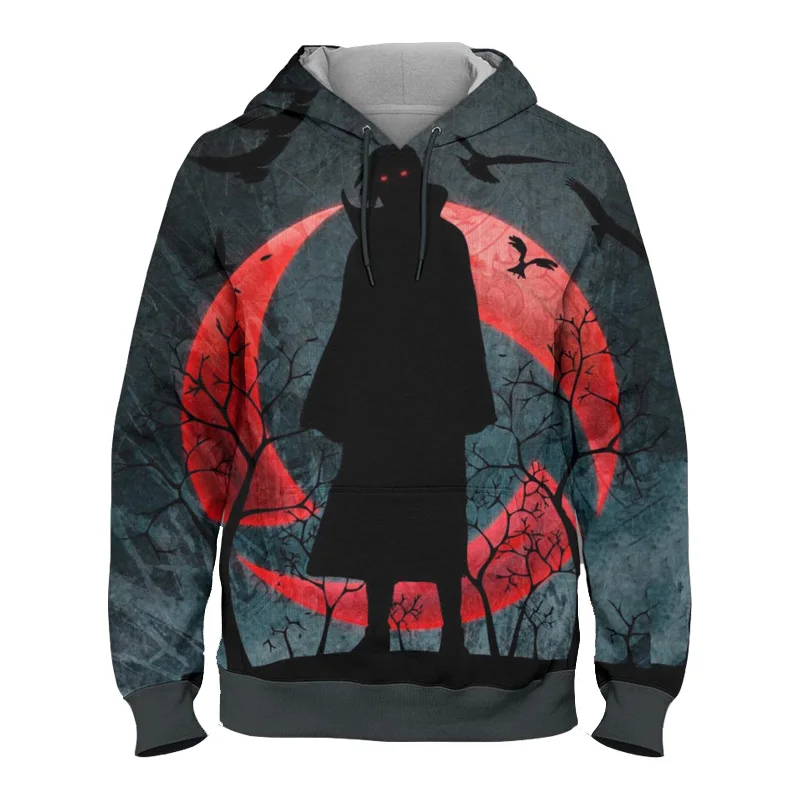 Waliicorners Naruto Hoodie Anime Sweatshirts 3d Print Naruto Hoodies Mens Cosplay Pullovers Hip Hop Streetwear 15