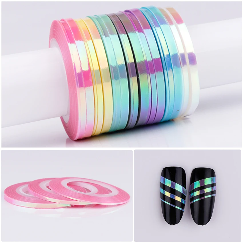 3Pcs/7pcs Mermaid Nail Striping Tape Line Sweet Candy Color Adhesive Sticker Decals DIY 3D Nail Art Tool Manicure Decoration
3Pcs/7pcs Mermaid Nail Striping Tape Line Sweet Candy Color Adhesive Sticker Decals DIY 3D Nail Art Tool Manicure Decoration