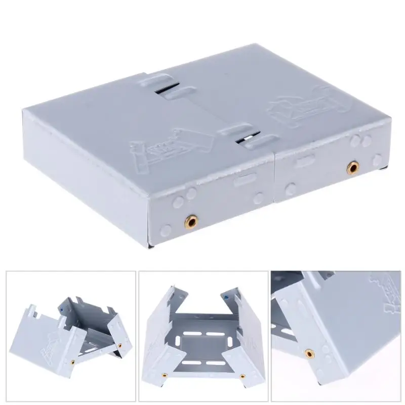 100*80*20mm Lightweight Solid Fuel Alcohol Stove Portable Camping Barbecue Oven Mini Picnic Stove for Camping Barbecue
100*80*20mm Lightweight Solid Fuel Alcohol Stove Portable Camping Barbecue Oven Mini Picnic Stove for Camping Barbecue