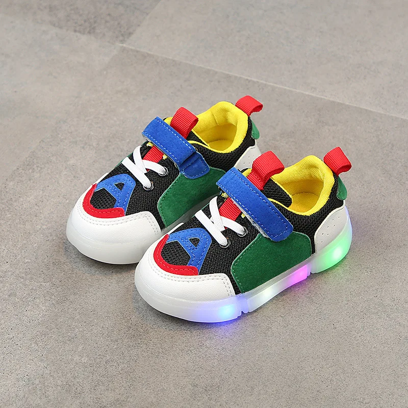 Kids Shoes LED Luminous Enlightenment Boys And Girls Children Casual Shoes 2018 Autumn Breathable Soft Bottom Baby Sports Shoes
Kids Shoes LED Luminous Enlightenment Boys And Girls Children Casual Shoes 2018 Autumn Breathable Soft Bottom Baby Sports Shoes