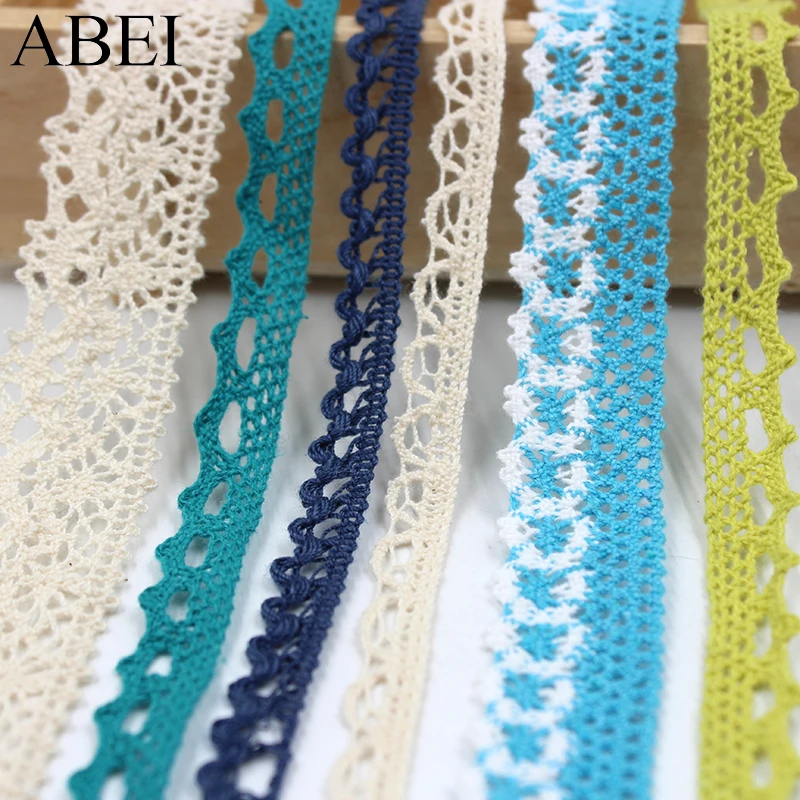 10yards/lot Beige Cotton Lace Trims Various Colors Fabric Ribbon for Clothes Edge Wrap Webbing Diy Bag Patchwork Crafts Supplier
10yards/lot Beige Cotton Lace Trims Various Colors Fabric Ribbon for Clothes Edge Wrap Webbing Diy Bag Patchwork Crafts Supplier