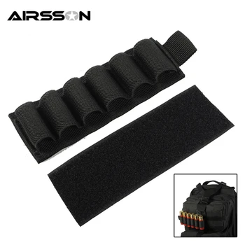 1000D Portable Shell Reload Strip Shotgun Bullet Pouch Ammo Carrier Airsoft Tactical Hunting Rifle 5 Shells Cartridge Holder
1000D Portable Shell Reload Strip Shotgun Bullet Pouch Ammo Carrier Airsoft Tactical Hunting Rifle 5 Shells Cartridge Holder