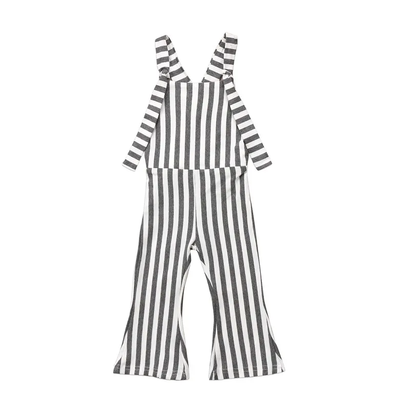 Kids Baby Girls Gray Black Striped Romper Sleeveless Backless Overalls Rompers Outfits Clothes Girl Clothing Cute 6M-5Y
Kids Baby Girls Gray Black Striped Romper Sleeveless Backless Overalls Rompers Outfits Clothes Girl Clothing Cute 6M-5Y