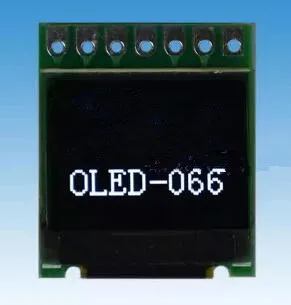 0.66 inch 7PIN COG White OLED Screen with Adapter Board SSD1306 Drive 3.3V IC 64*48
0.66 inch 7PIN COG White OLED Screen with Adapter Board SSD1306 Drive 3.3V IC 64*48
