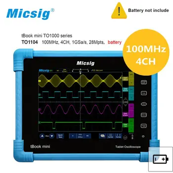 Digital Tablet Oscilloscope TO1104 100MHz 4CH 28Mpts Automotive diagnostic oscilloscope touchscreen 
Digital Tablet Oscilloscope TO1104 100MHz 4CH 28Mpts Automotive diagnostic oscilloscope touchscreen