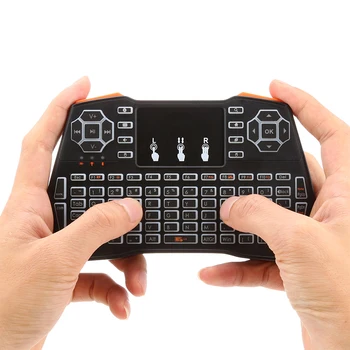 7 Color Backlit I8 Plus 2.4Ghz Wireless MINI Keyboard Russian or English Air Mouse Remote Control Touchpad For Tv Box Tablet PC
7 Color Backlit I8 Plus 2.4Ghz Wireless MINI Keyboard Russian or English Air Mouse Remote Control Touchpad For Tv Box Tablet PC