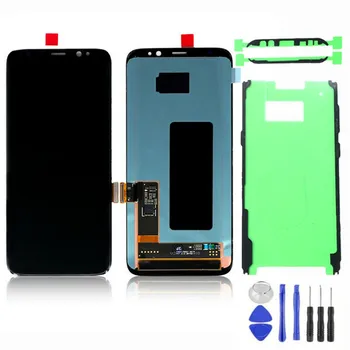 Original 5.8'' S8 LCD with frame for SAMSUNG Galaxy S8 G950 G950F Display touchscreen assembled LCD screen+Stickers and tools
Original 5.8'' S8 LCD with frame for SAMSUNG Galaxy S8 G950 G950F Display touchscreen assembled LCD screen+Stickers and tools
