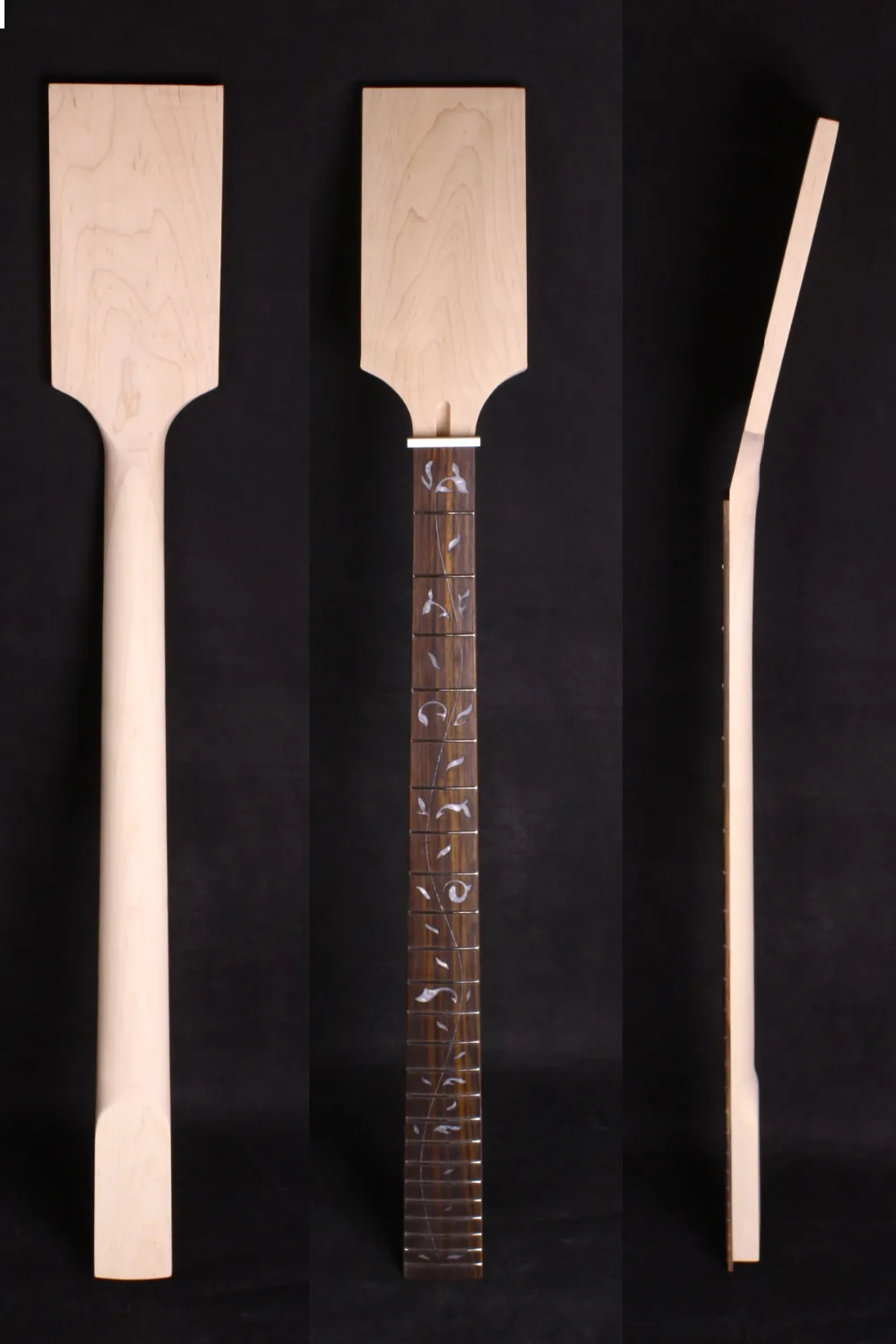 maple electric BASS Guitar Neck 24 fret 34 " hand made For Electric guitar unfinished
maple electric BASS Guitar Neck 24 fret 34 " hand made For Electric guitar unfinished