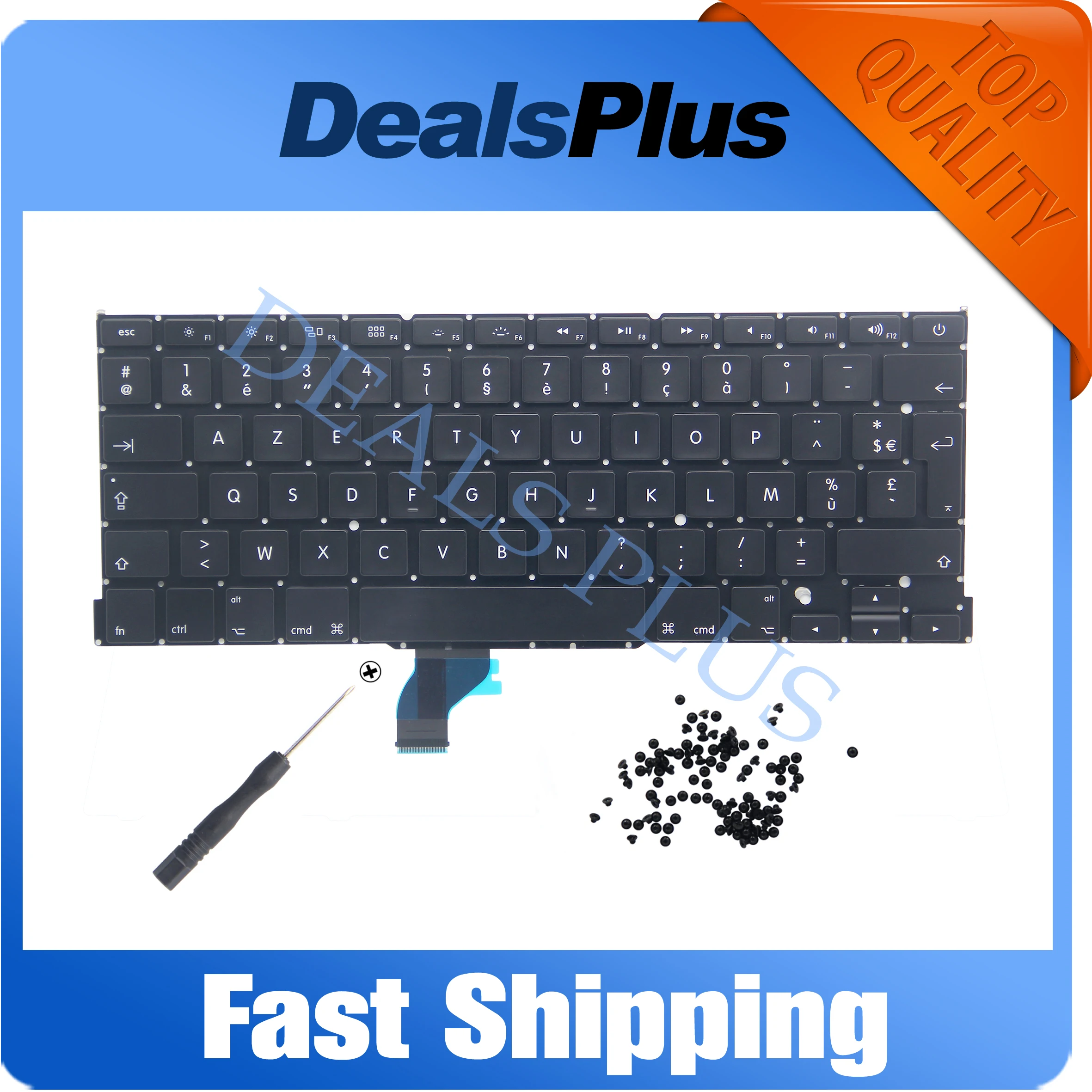 New French France FR AZERTY Keyboard For Macbook Pro Retina 13" A1502 ME864 ME865 ME866 2013 2014 2015 Year + 100 pcs screws
New French France FR AZERTY Keyboard For Macbook Pro Retina 13" A1502 ME864 ME865 ME866 2013 2014 2015 Year + 100 pcs screws