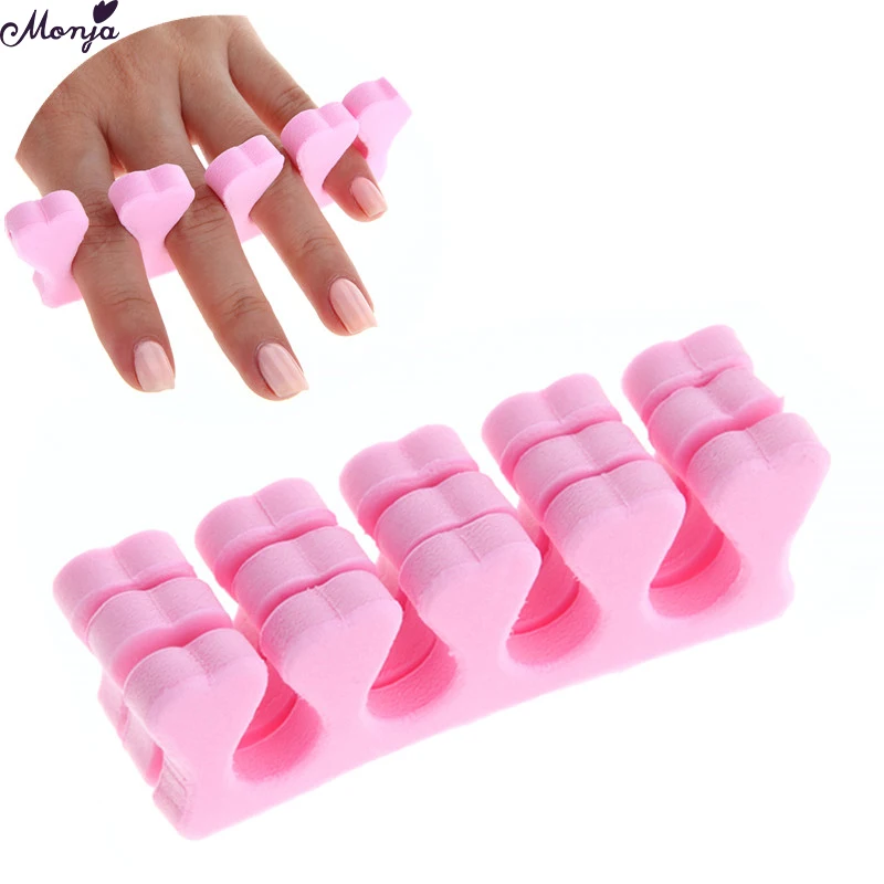 Monja 10Pcs Nail Art Soft Foam Sponge Finger Toe Separators Nail Extending Painting Coating Anti Touch Separate Manicure Tools
Monja 10Pcs Nail Art Soft Foam Sponge Finger Toe Separators Nail Extending Painting Coating Anti Touch Separate Manicure Tools