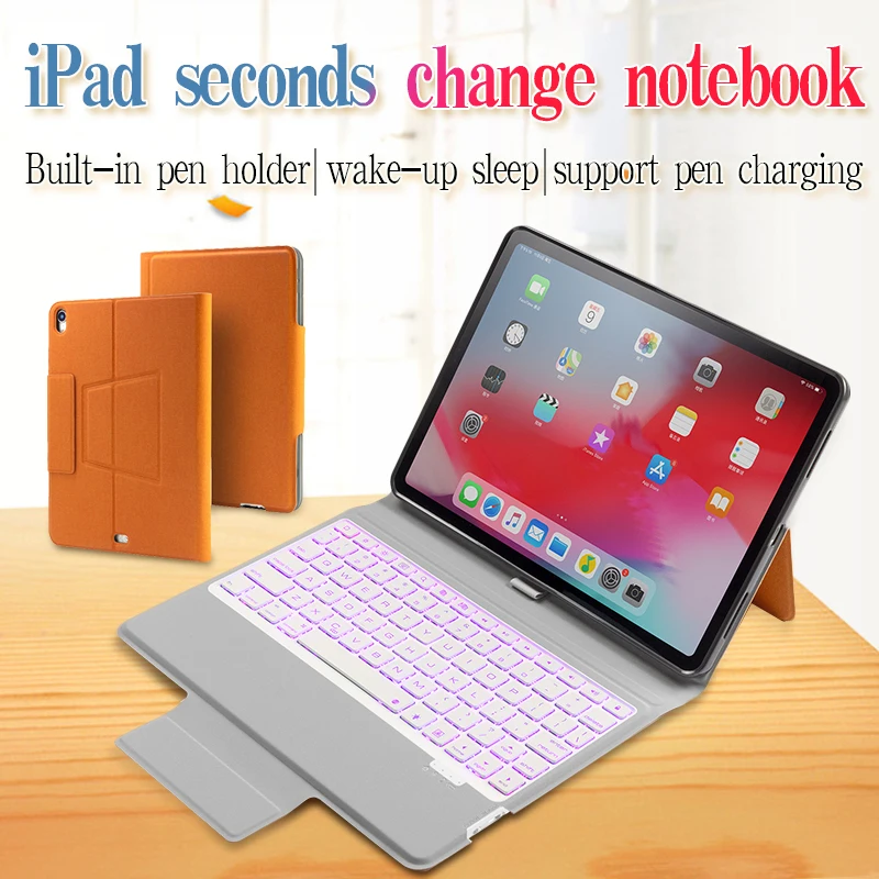 Ultra-thin backlit Bluetooth keyboard case/soft inner case for Apple ipadpro11-inch tablet
Ultra-thin backlit Bluetooth keyboard case/soft inner case for Apple ipadpro11-inch tablet