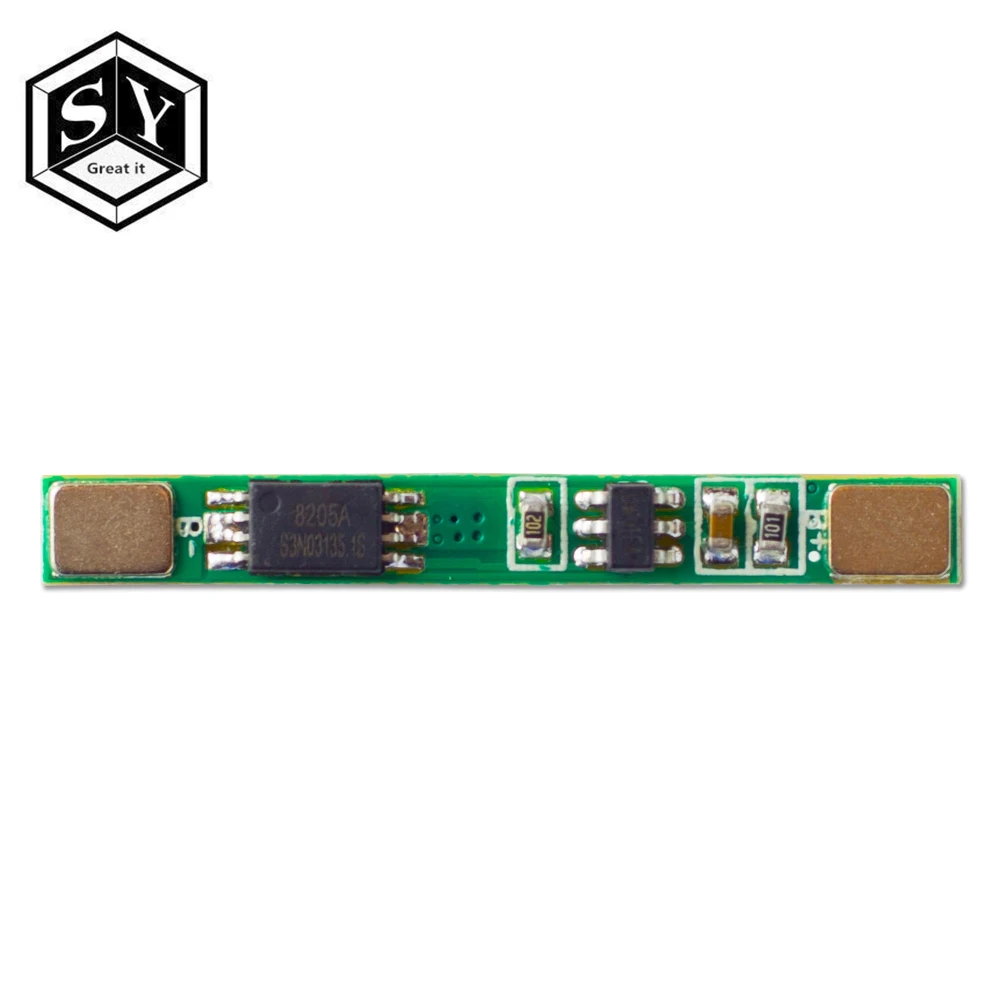 1PCS Great IT 1S 3.7V 3A li-ion BMS PCM battery protection board pcm for 18650 lithium ion li battery
1PCS Great IT 1S 3.7V 3A li-ion BMS PCM battery protection board pcm for 18650 lithium ion li battery
