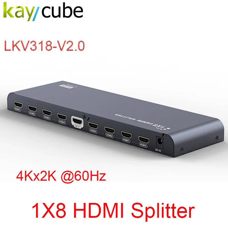 Разветвитель для СТБ DVD Blu-Ray плееров или PS3 HDCP2.2 совместим с HDMI 3D |