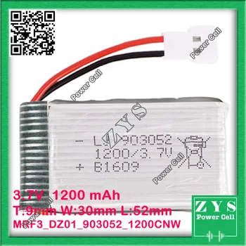 Safety Packing (Level 4) Polymer lithium ion battery 3.7V 903052 for Unmanned Aerial Vehicle UAV Unmanned Aircraft System UAS
Safety Packing (Level 4) Polymer lithium ion battery 3.7V 903052 for Unmanned Aerial Vehicle UAV Unmanned Aircraft System UAS