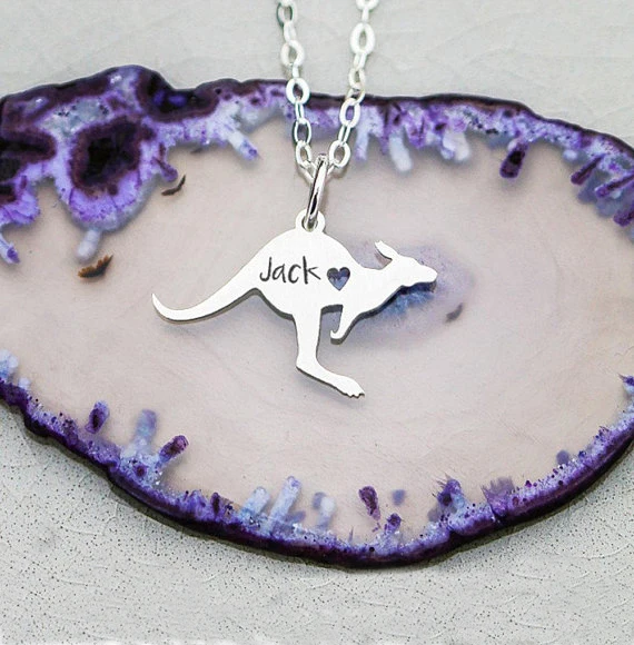 Latest Kangaroo Charm Australian Animal Necklace Any Words Can Be Customed Accept Drop Shipping YP6379
Latest Kangaroo Charm Australian Animal Necklace Any Words Can Be Customed Accept Drop Shipping YP6379