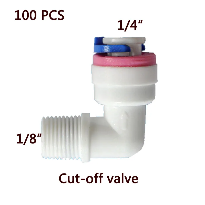 100pcs 1/8"-1/4" check valve queck joint One-way valve elbow reflux non-return valve to prevent water backflow L-Type contcator
100pcs 1/8"-1/4" check valve queck joint One-way valve elbow reflux non-return valve to prevent water backflow L-Type contcator