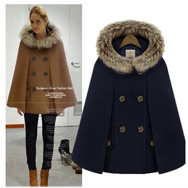 New Autumn Winter Women Coat Plus Size Fashion Loose Double Breasted Solid Hooded Colak Woolen Blends Coat For Women Outerwear
New Autumn Winter Women Coat Plus Size Fashion Loose Double Breasted Solid Hooded Colak Woolen Blends Coat For Women Outerwear