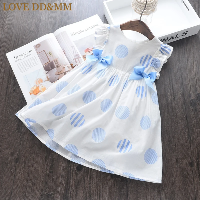 LOVE DD&MM Girls Dresses 2019 Summer New Children's Wear Girls Sweet Bow Polka Dot Fungus Sleeves Comfortable Dress
LOVE DD&MM Girls Dresses 2019 Summer New Children's Wear Girls Sweet Bow Polka Dot Fungus Sleeves Comfortable Dress
