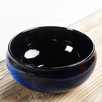 Creative Yaobian Blue Ceramic Large Tea Wash Chinese Kung Fu Tea Set Accessories Home Garden Flower Pot Mini Fish Tank for Gifts
Creative Yaobian Blue Ceramic Large Tea Wash Chinese Kung Fu Tea Set Accessories Home Garden Flower Pot Mini Fish Tank for Gifts