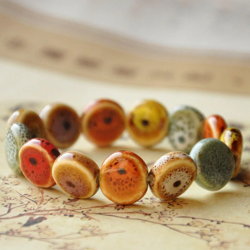 2018 Creative Ornaments Flower Glaze Beads Bracelet Geometric Strand Bracelet Ethnic Vintage Bracelet For Men And Women
2018 Creative Ornaments Flower Glaze Beads Bracelet Geometric Strand Bracelet Ethnic Vintage Bracelet For Men And Women