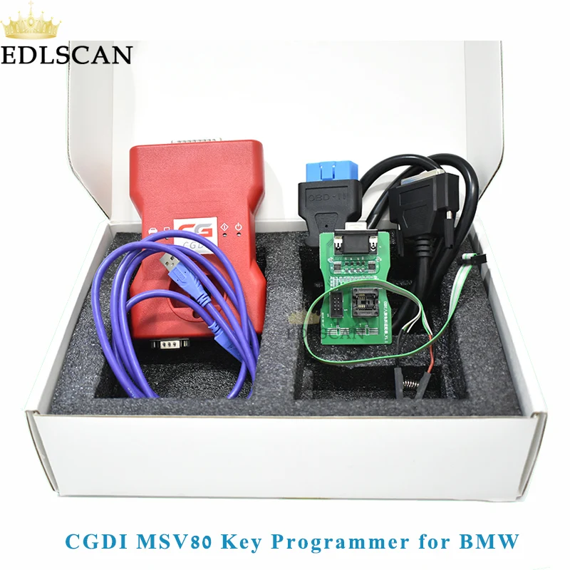 Программатор ключей для OBDII BMW CGDI Prog MSV80 программатор с поддержкой CAS1/CAS2/CAS3 CAS4/CAS4 +