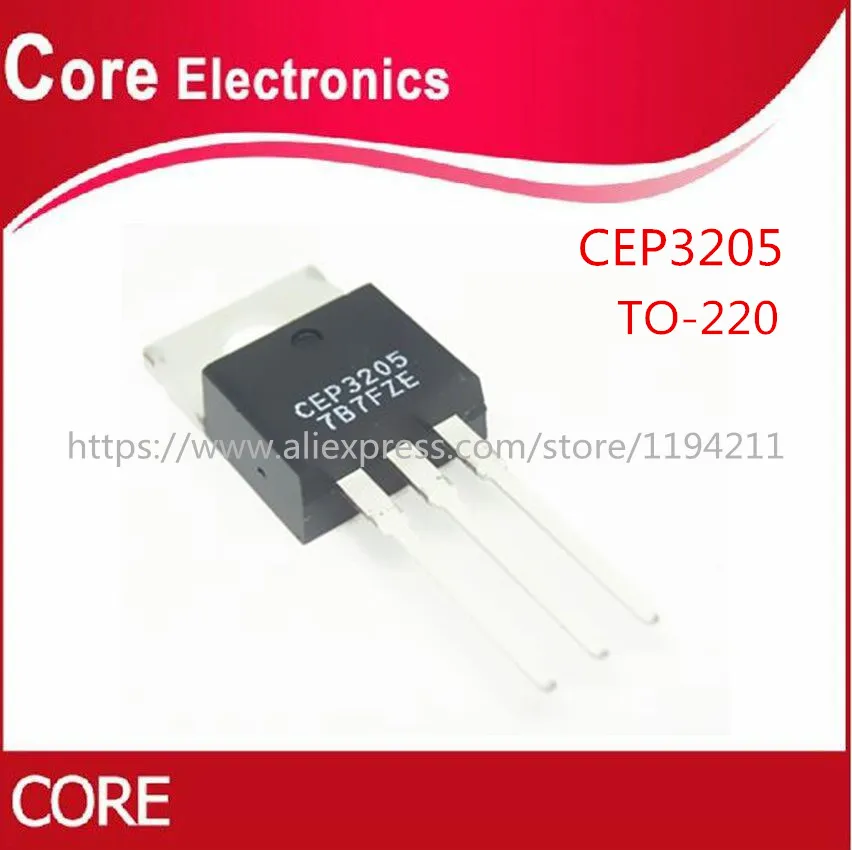 50 шт./лот CEP3205 TO-220 55V 108.5A Новинка | Электронные компоненты и принадлежности