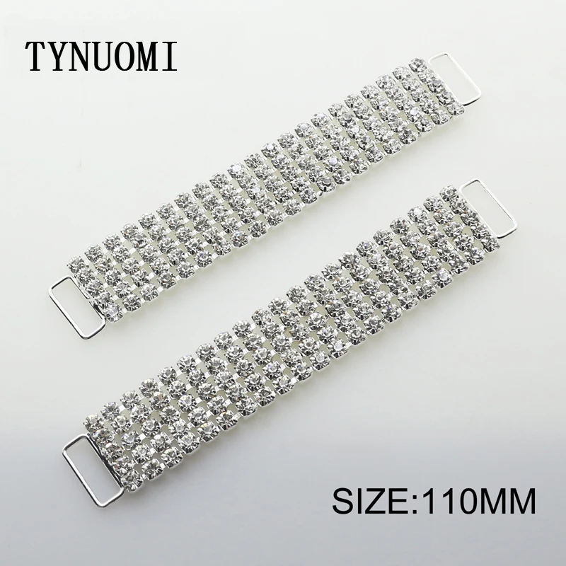 TYNUOMI5pcs/lot110mm Rhinestone Chain Connector Crystal Swimming Suit Bikini Apparel DIY Decorative Accessories
TYNUOMI5pcs/lot110mm Rhinestone Chain Connector Crystal Swimming Suit Bikini Apparel DIY Decorative Accessories