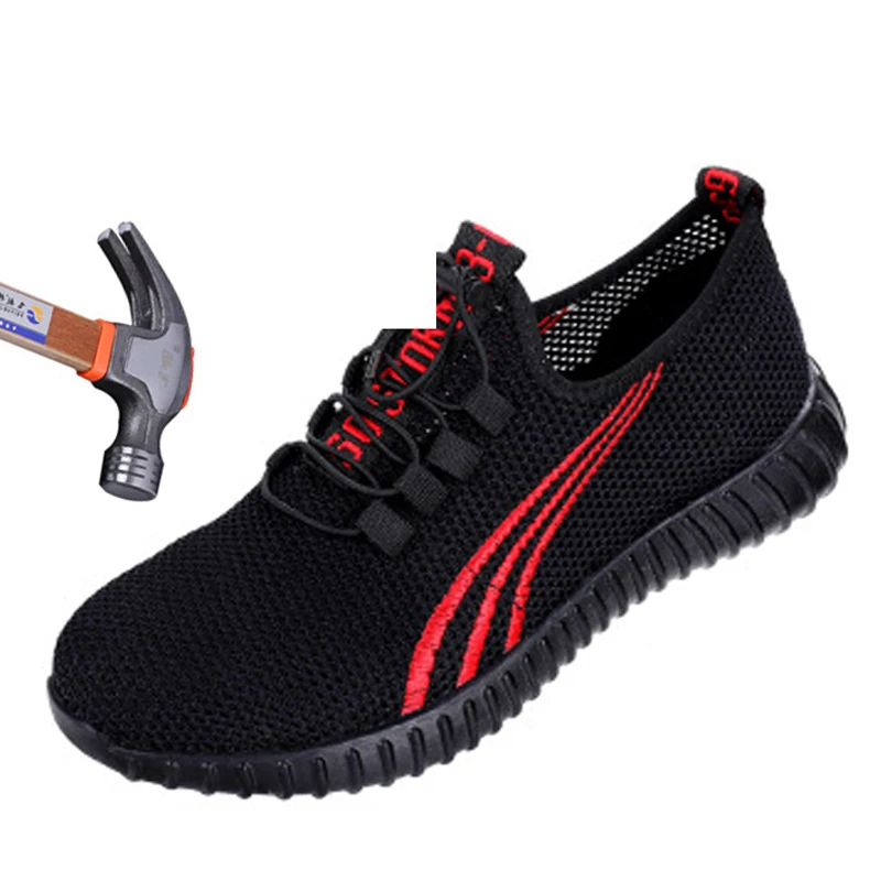 Protective Shoes Breathable Safety Shoes Men's Lightweight Steel Toe Shoes Anti-smashing Piercing Work Single Mesh Hiking shoes
Protective Shoes Breathable Safety Shoes Men's Lightweight Steel Toe Shoes Anti-smashing Piercing Work Single Mesh Hiking shoes