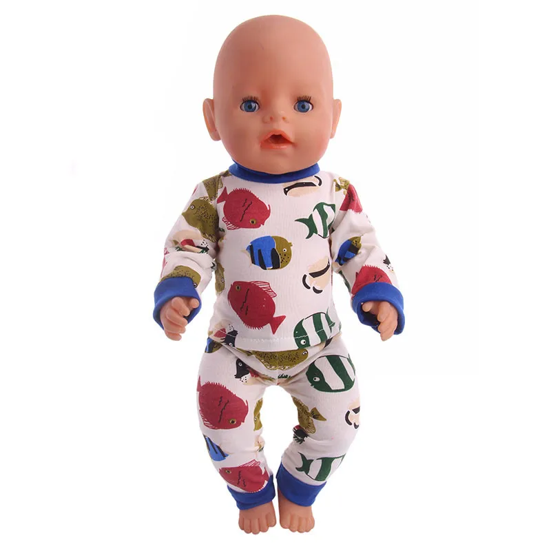 Children's Gift Handmade Doll Cartoon Pajamas Set for 18-inch American Doll or 43 cm Doll
Children's Gift Handmade Doll Cartoon Pajamas Set for 18-inch American Doll or 43 cm Doll