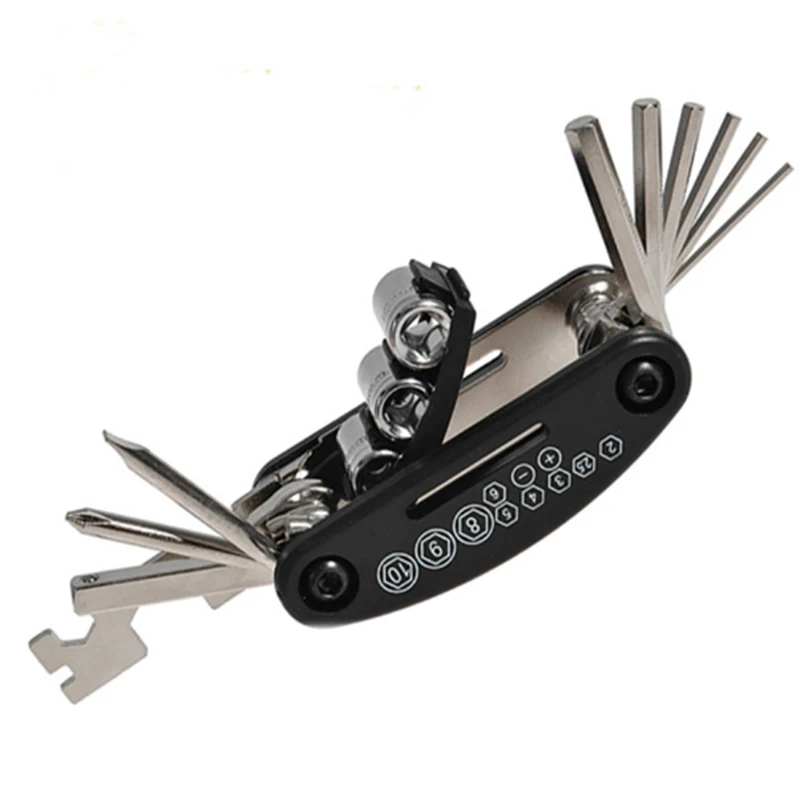 15 in 1 Bike Bicycle Repair Tool Set Hex Wrench + Screwdrivers + Nut Tools + Hex Key Bicicleta Bicycle Repairing Tools
15 in 1 Bike Bicycle Repair Tool Set Hex Wrench + Screwdrivers + Nut Tools + Hex Key Bicicleta Bicycle Repairing Tools