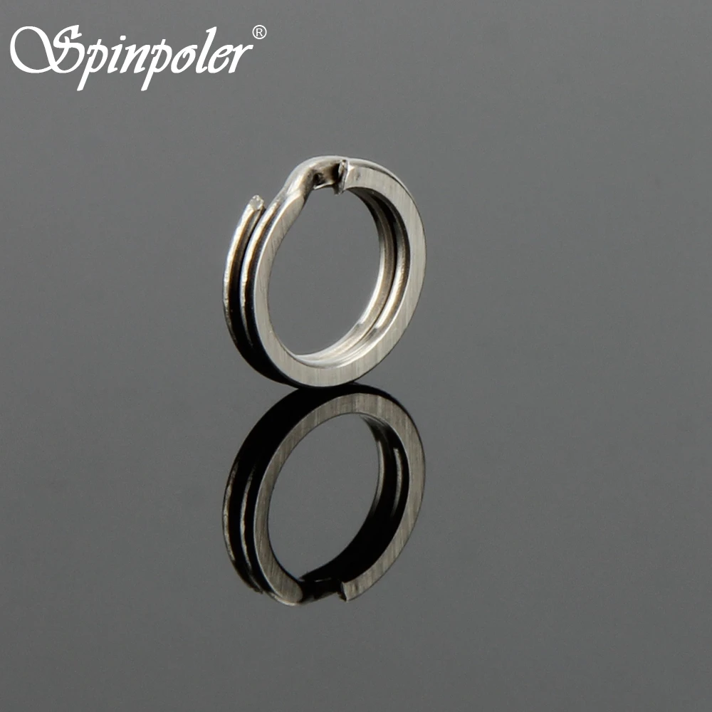 Spinpoler 100 Pcs Stainless Steel Squashed Double Split Ring Heavy Dual Rings Connector Fishing Accessories 5mm 7mm
Spinpoler 100 Pcs Stainless Steel Squashed Double Split Ring Heavy Dual Rings Connector Fishing Accessories 5mm 7mm