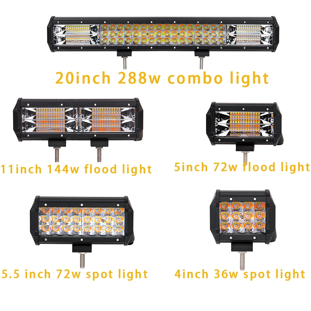 ECAHAYAKU 1 pcs Amber/White 5 light types Spot Flood Combo LED work light bar for truck SUV ATV 4x4 4WD motorcycle car styling
ECAHAYAKU 1 pcs Amber/White 5 light types Spot Flood Combo LED work light bar for truck SUV ATV 4x4 4WD motorcycle car styling