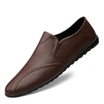 PUPUDA Leather Shoes For Men Comfy Slip On Dress Leather Shoes Male Lightweight Casual Driving Shoes Men Loafers Business Shoes
PUPUDA Leather Shoes For Men Comfy Slip On Dress Leather Shoes Male Lightweight Casual Driving Shoes Men Loafers Business Shoes