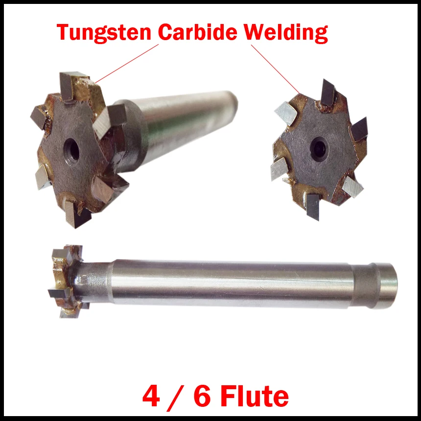 16mm 20mm OD 4/6 Flute Tungsten Carbide Welding Straight Shank CNC Cutting Tool T Type Router Bit Dovetail T-Slot Milling Cutter
16mm 20mm OD 4/6 Flute Tungsten Carbide Welding Straight Shank CNC Cutting Tool T Type Router Bit Dovetail T-Slot Milling Cutter