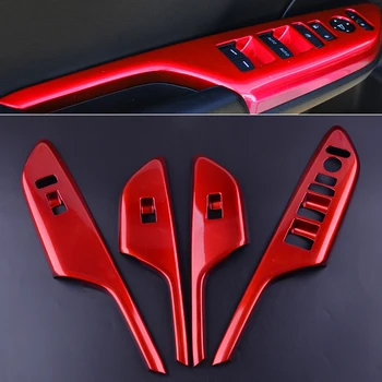 CITALL Car Door Window Lift Switch Button Cover Red Panel Trim Bezel Fit For Honda Civic LHD 2016 2017 2018
CITALL Car Door Window Lift Switch Button Cover Red Panel Trim Bezel Fit For Honda Civic LHD 2016 2017 2018