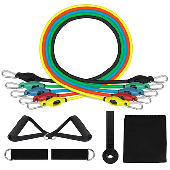 Resistance Bands Set Workout Bands with Door Anchor Handles and Ankle Upgraded TPE Straps For Resistance Training
Resistance Bands Set Workout Bands with Door Anchor Handles and Ankle Upgraded TPE Straps For Resistance Training