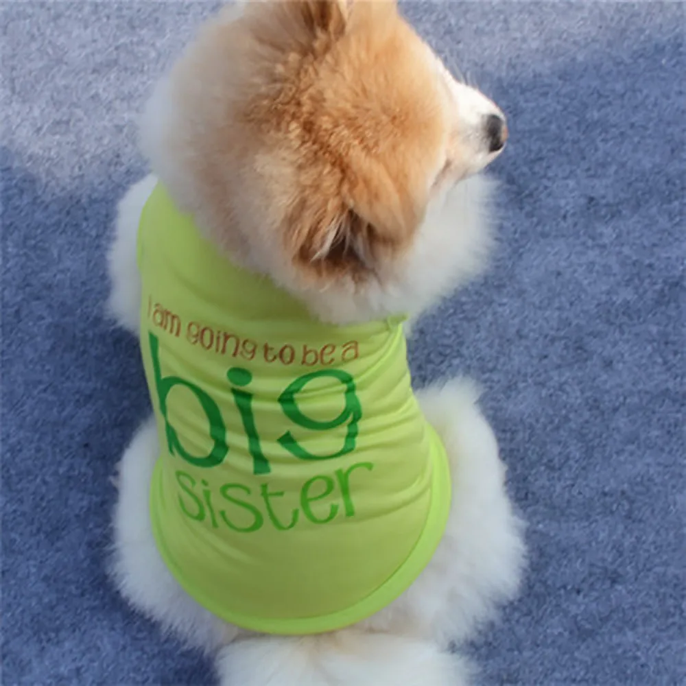 HSU Cute Summer Pet Puppy Small Medium Dog Cat Pet Clothes Vest T shirt for Small Dogs Sweet Outerwear Clothing
HSU Cute Summer Pet Puppy Small Medium Dog Cat Pet Clothes Vest T shirt for Small Dogs Sweet Outerwear Clothing