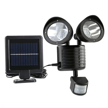 Energy Saving Double Solar flood Lamp for Street Yard Home Garden 22 LED Solar Power PIR Sensor Outdoor Waterproof Wall Light
Energy Saving Double Solar flood Lamp for Street Yard Home Garden 22 LED Solar Power PIR Sensor Outdoor Waterproof Wall Light