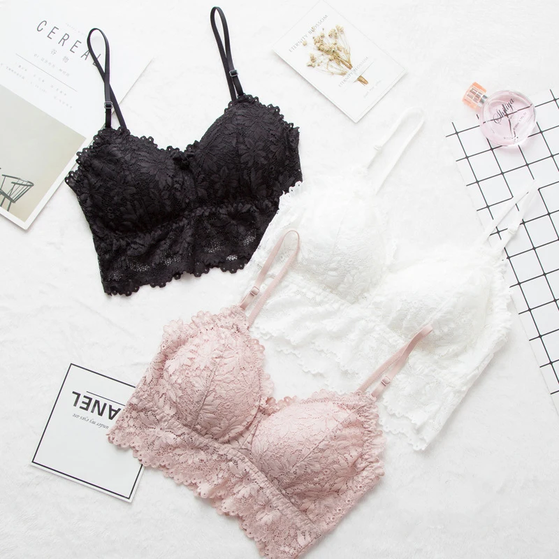 Sexy Pink Lingerie Push Up Bras For Women Padded Tank Tops Women Fitness Underwear Floral Lace Bralette Crop Top
Sexy Pink Lingerie Push Up Bras For Women Padded Tank Tops Women Fitness Underwear Floral Lace Bralette Crop Top