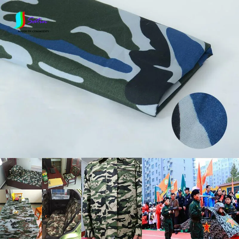 Polyester Cotton Camouflage Uniform Fabric,DIY Fire Clothes,Table Cloth Decoration Fabric S0695H
Polyester Cotton Camouflage Uniform Fabric,DIY Fire Clothes,Table Cloth Decoration Fabric S0695H