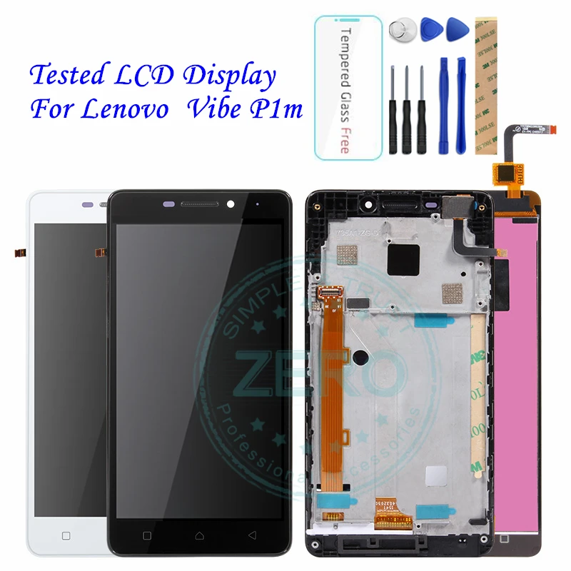 For Lenovo Vibe P1m LCD Display with Frame Touch Screen For Lenovo Vibe P1m LCD Digitizer Assembly Replacement Spare Parts
For Lenovo Vibe P1m LCD Display with Frame Touch Screen For Lenovo Vibe P1m LCD Digitizer Assembly Replacement Spare Parts