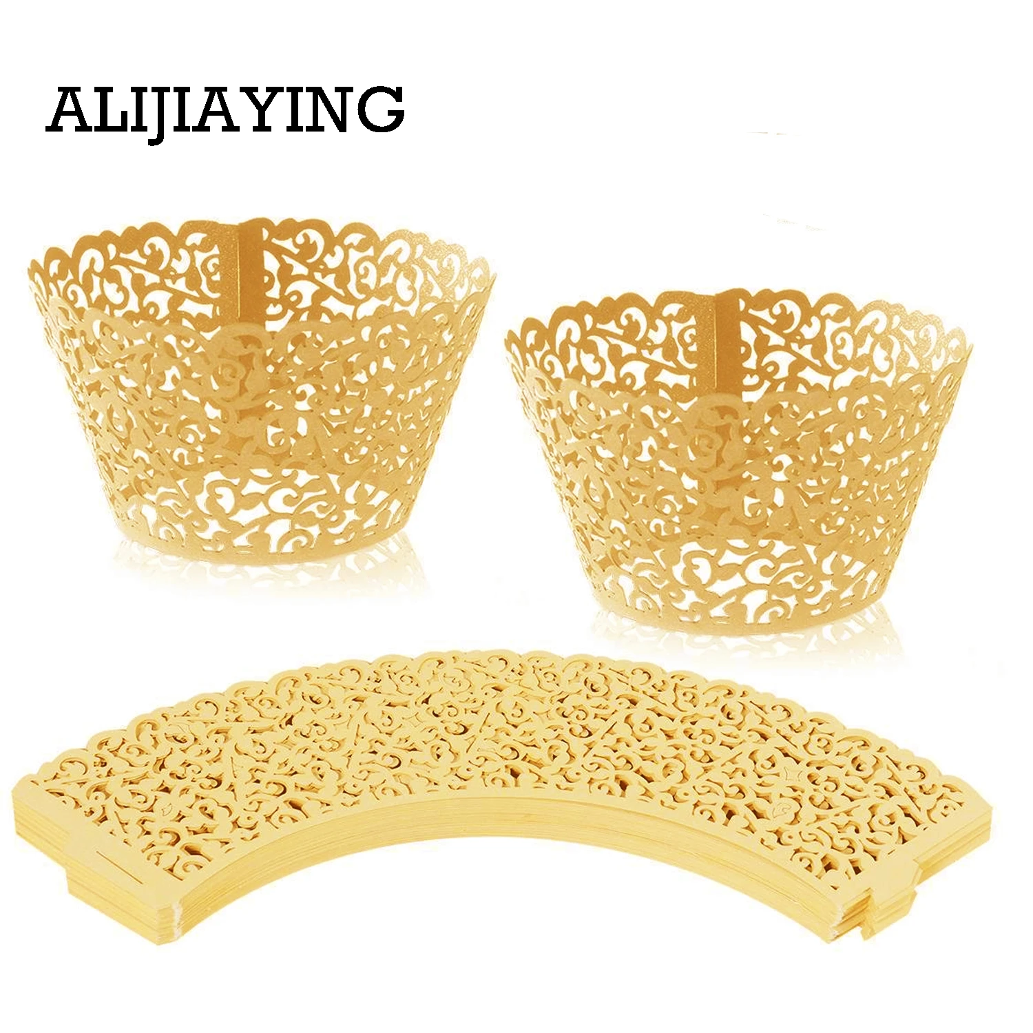 A186 50pcs/set Cupcake Wrappers decoration Cake Tools Art Paper Vine Lace Cup Wrap Liners Wedding Party appliance Accessories
A186 50pcs/set Cupcake Wrappers decoration Cake Tools Art Paper Vine Lace Cup Wrap Liners Wedding Party appliance Accessories