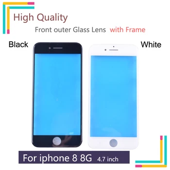 New Cold Press Front Screen Glass with Middle Frame For iPhone 8 Outer Glass Lens Replacement Repair Parts
New Cold Press Front Screen Glass with Middle Frame For iPhone 8 Outer Glass Lens Replacement Repair Parts