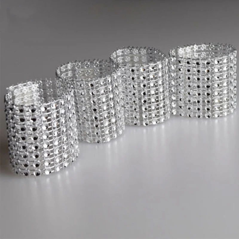 10 PCs Napkin Rings Creative Fashion Plastic Rhinestone weeding Decoration Manufacturer Wholesale Gold Network zuan kou Party Na
10 PCs Napkin Rings Creative Fashion Plastic Rhinestone weeding Decoration Manufacturer Wholesale Gold Network zuan kou Party Na