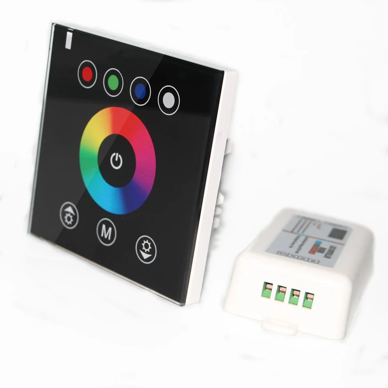Free Ship Wall Switch RGB Touch Controller 2.4G Wireless Led Dimmer Crystal Glass Panel for DC12V LED Lamp Strip Rope Lights
Free Ship Wall Switch RGB Touch Controller 2.4G Wireless Led Dimmer Crystal Glass Panel for DC12V LED Lamp Strip Rope Lights