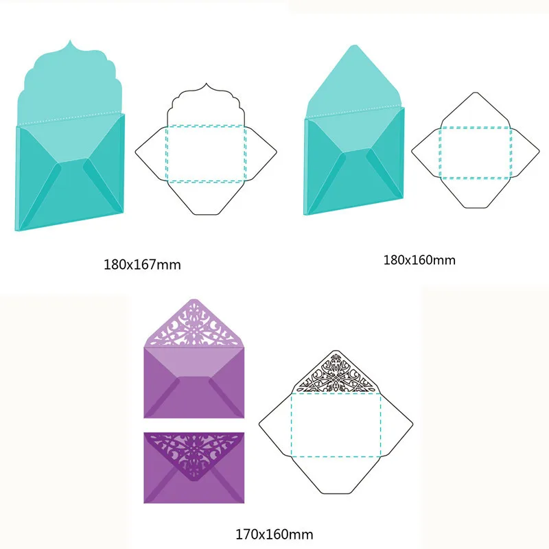 Hollow Lacework Envelope Metal Cutting Dies for DIY Scrapbook Album Envelope Embossing Paper Craft Creative Stencil Dies New
Hollow Lacework Envelope Metal Cutting Dies for DIY Scrapbook Album Envelope Embossing Paper Craft Creative Stencil Dies New
