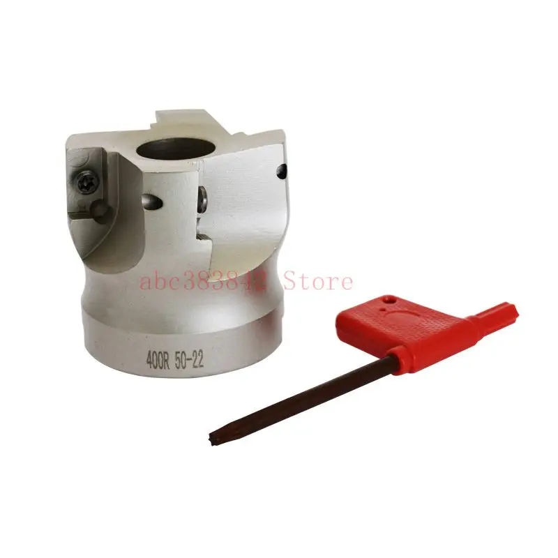 New 1pcs BAP400R 50 22 4T Indexable Face Mill Cutter 4 Flutes Endmill Right Angle Shoulder Face Mill Cutter for APMT1604 Insert
New 1pcs BAP400R 50 22 4T Indexable Face Mill Cutter 4 Flutes Endmill Right Angle Shoulder Face Mill Cutter for APMT1604 Insert